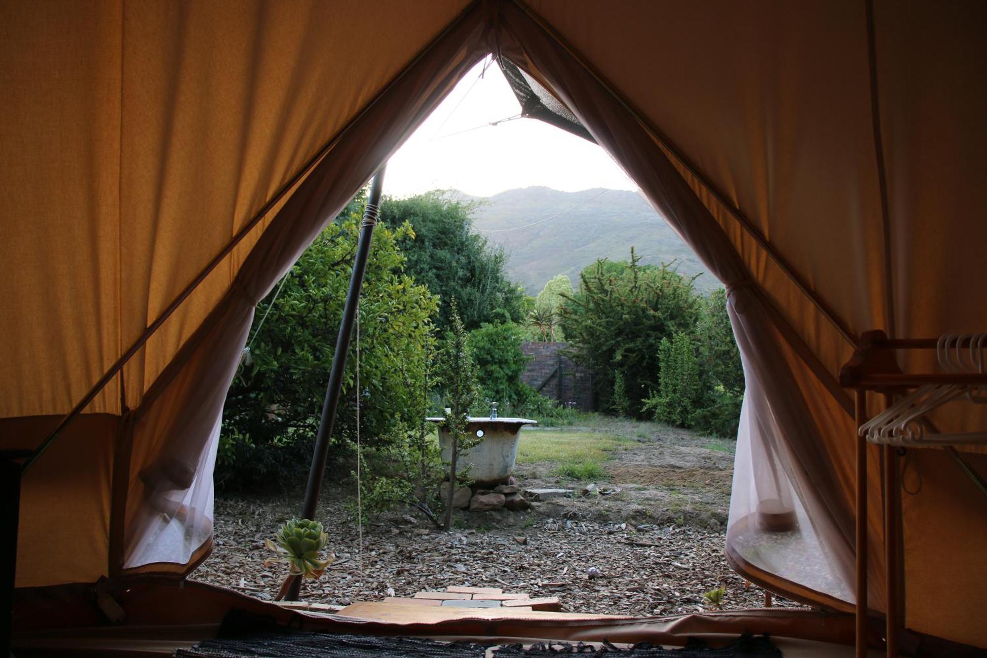 Garden Glamping In Arts Town, Riebeek Kasteel Hotel Exterior photo